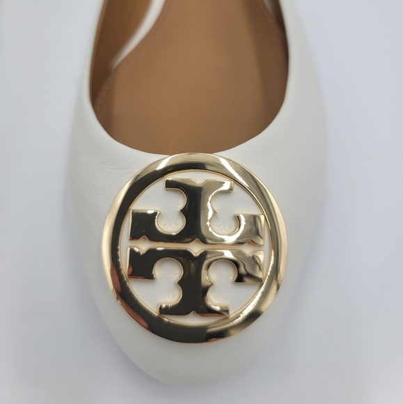Tory Burch 2 Benton Ballet Flat New Ivory - Picture 4 of 8